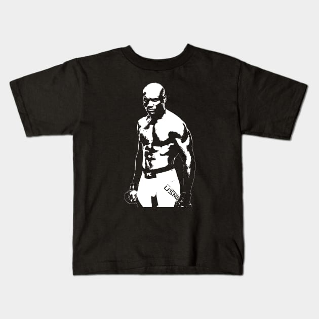 Kamaru Usman Kids T-Shirt by Fabzz